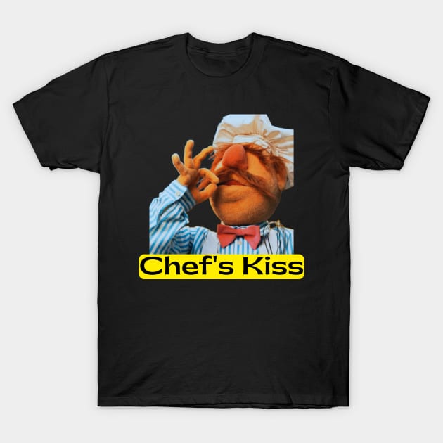 Chef's Kiss T-Shirt by ArtJoy